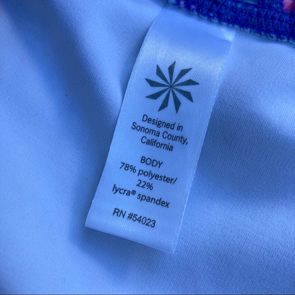 Athleta Vivid Sonar Capri Crop Leggings Medium - Picture 6 of 16